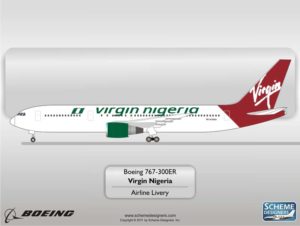 Virgin Nigeria B767-300ER