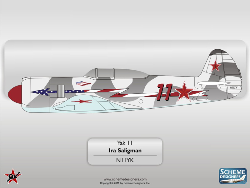 Warbirds Yak11 N11YK by Scheme Designers