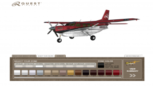 QUEST AIRCRAFT ROLLS OUT NEW ONLINE PAINT SELECTION TOOL