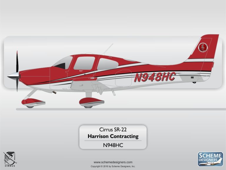 Cirrus SR22 - N948HC - Scheme Designers