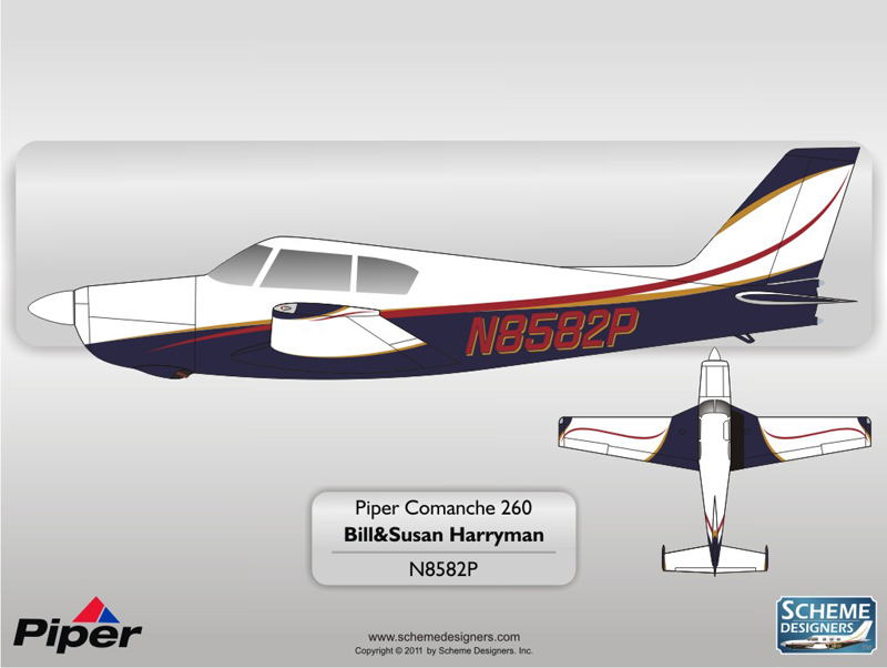 Start from one of our base aircraft paint scheme designs and go from there. make as many changes as you want.