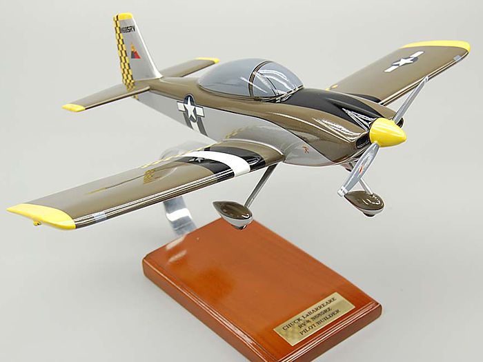 mahogany desktop model aircraft for your executive.