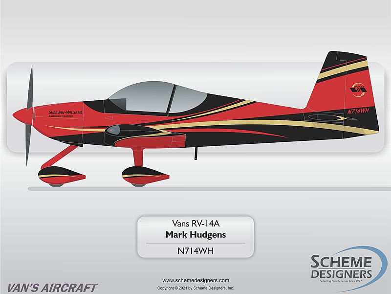 Scheme Designers can transfer most designs from an existing plan to your specific aircraft
