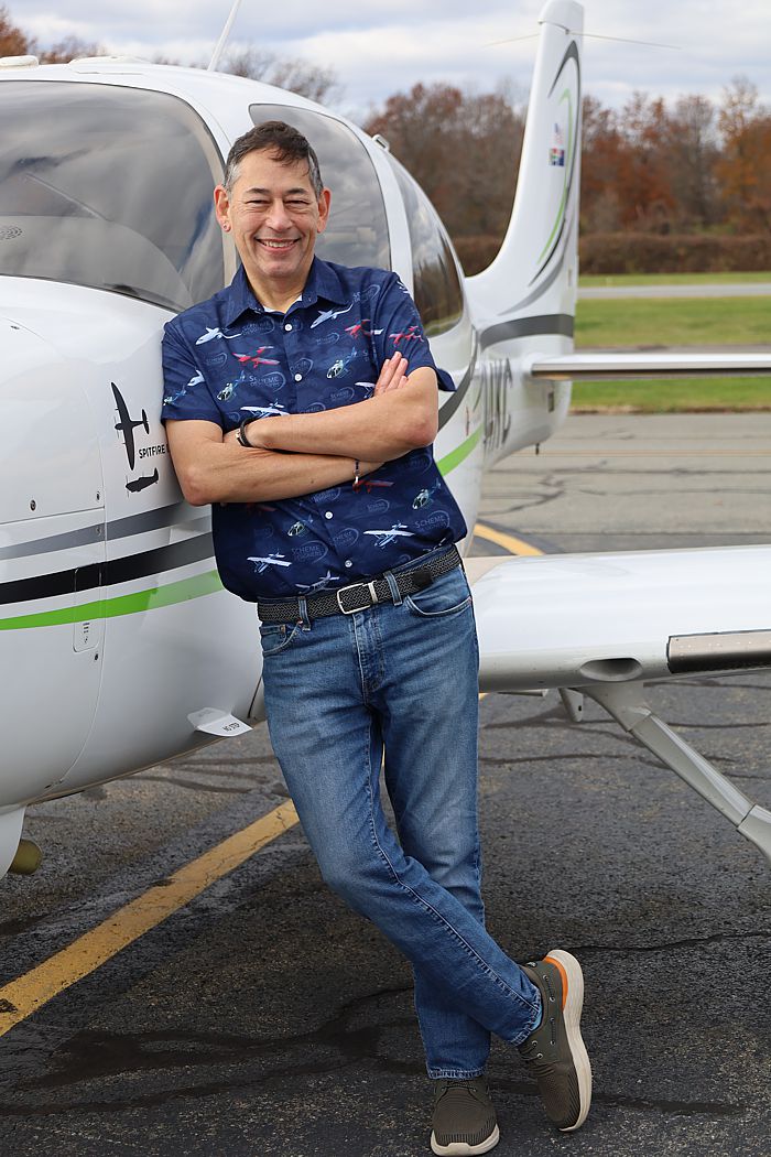 Craig Barnett, President of Scheme Designers for aircraft paint schemes in Australia, United States, United Kingdom, New Zealand and Canada.